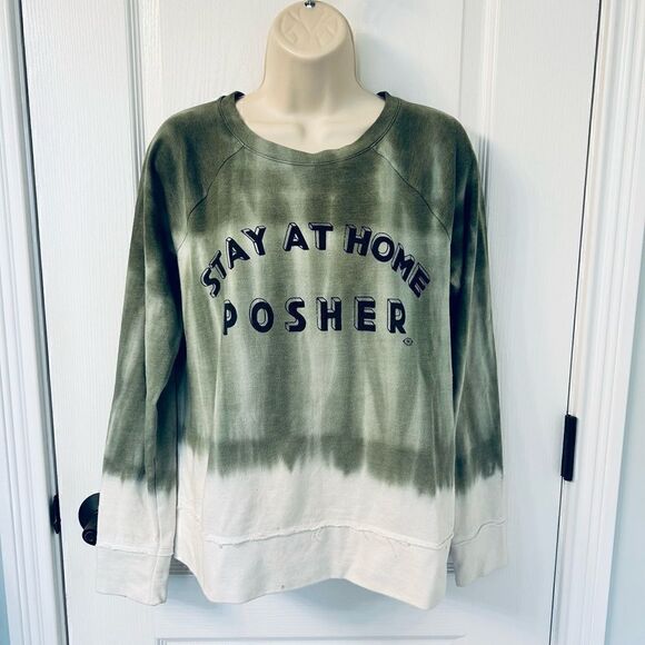 Stay at Home Posher Raglan Sweatshirt! ❤️ - Picture 1 of 4